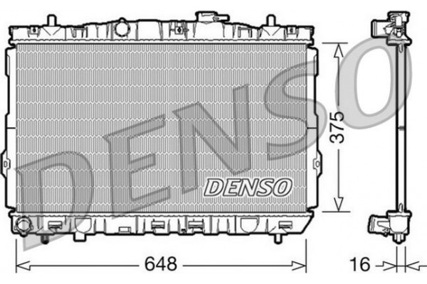 Denso Ψυγείο, Ψύξη Κινητήρα - DRM41001