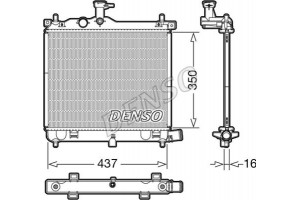 Denso Ψυγείο, Ψύξη Κινητήρα - DRM41009