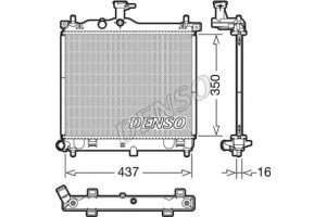 Denso Ψυγείο, Ψύξη Κινητήρα - DRM41012