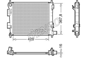 Denso Ψυγείο, Ψύξη Κινητήρα - DRM41025