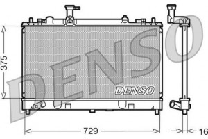 Denso Ψυγείο, Ψύξη Κινητήρα - DRM44011