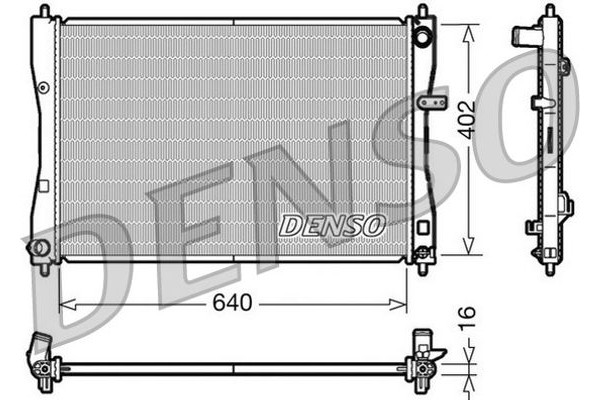 Denso Ψυγείο, Ψύξη Κινητήρα - DRM45009