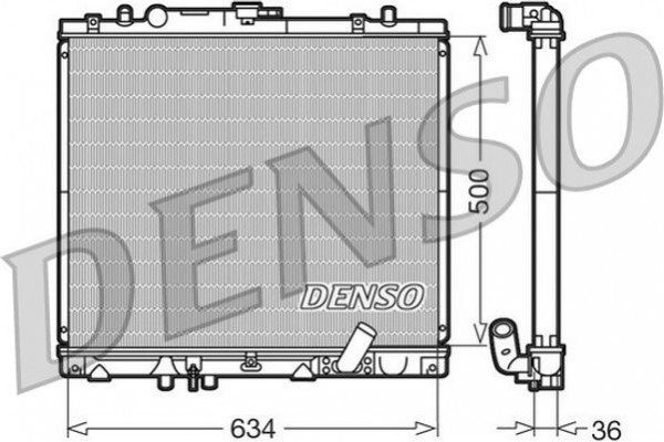Denso Ψυγείο, Ψύξη Κινητήρα - DRM45020