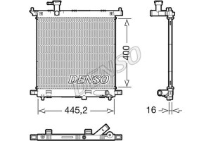 Denso Ψυγείο, Ψύξη Κινητήρα - DRM46066