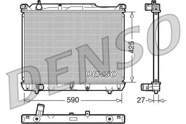 Denso Ψυγείο, Ψύξη Κινητήρα - DRM47019