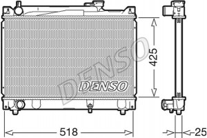 Denso Ψυγείο, Ψύξη Κινητήρα - DRM47030