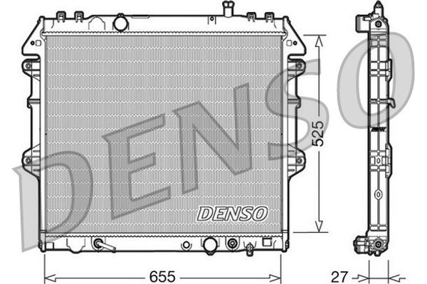 Denso Ψυγείο, Ψύξη Κινητήρα - DRM50045