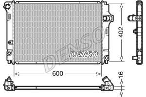 Denso Ψυγείο, Ψύξη Κινητήρα - DRM50089