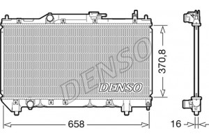 Denso Ψυγείο, Ψύξη Κινητήρα - DRM50117