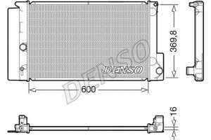 Denso Ψυγείο, Ψύξη Κινητήρα - DRM50126