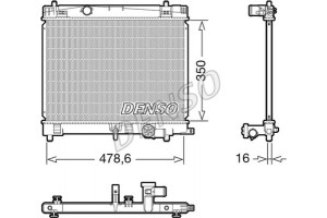 Denso Ψυγείο, Ψύξη Κινητήρα - DRM50137