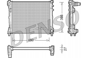 Denso Ψυγείο, Ψύξη Κινητήρα - DRM13014