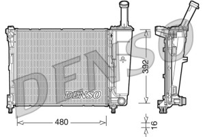 Denso Ψυγείο, Ψύξη Κινητήρα - DRM13016