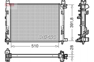 Denso Ψυγείο, Ψύξη Κινητήρα - DRM23109