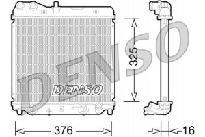 Denso Ψυγείο, Ψύξη Κινητήρα - DRM40026