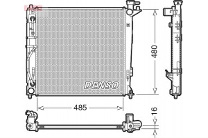 Denso Ψυγείο, Ψύξη Κινητήρα - DRM41007