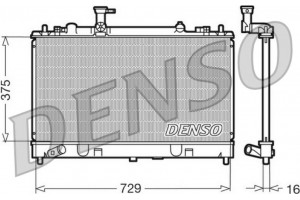 Denso Ψυγείο, Ψύξη Κινητήρα - DRM44011