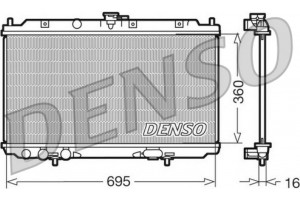 Denso Ψυγείο, Ψύξη Κινητήρα - DRM46012