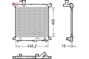 Denso Ψυγείο, Ψύξη Κινητήρα - DRM46066