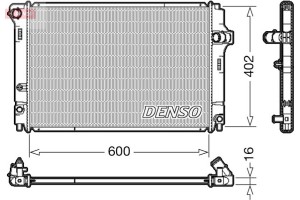Denso Ψυγείο, Ψύξη Κινητήρα - DRM50089