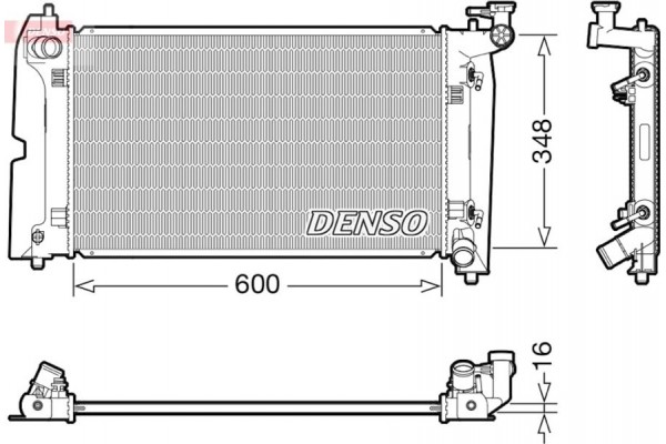 Denso Ψυγείο, Ψύξη Κινητήρα - DRM50111