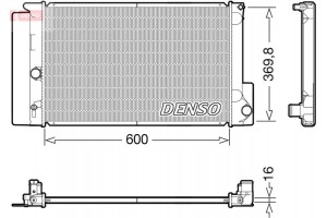 Denso Ψυγείο, Ψύξη Κινητήρα - DRM50126