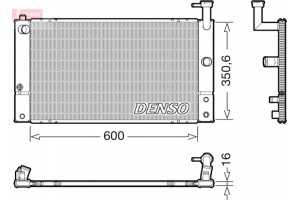 Denso Ψυγείο, Ψύξη Κινητήρα - DRM50133