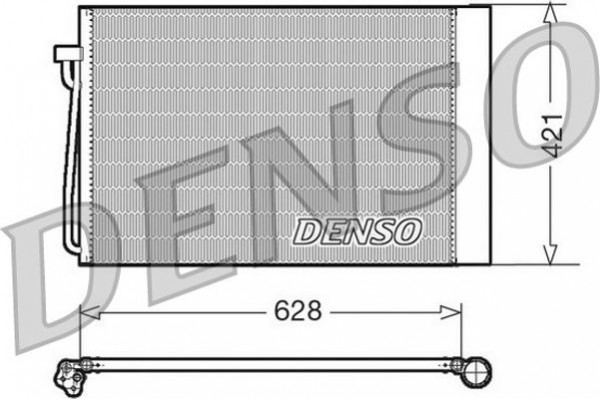 Denso Συμπυκνωτής, σύστ. Κλιματισμού - DCN05018