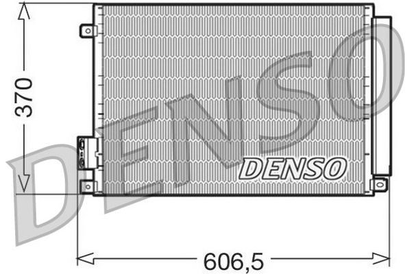 Denso Συμπυκνωτής, σύστ. Κλιματισμού - DCN09045