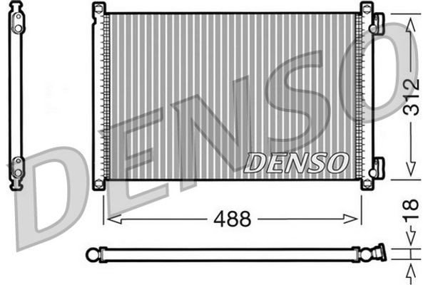 Denso Συμπυκνωτής, σύστ. Κλιματισμού - DCN09103