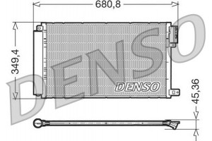 Denso Συμπυκνωτής, σύστ. Κλιματισμού - DCN09300
