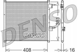 Denso Συμπυκνωτής, σύστ. Κλιματισμού - DCN10019