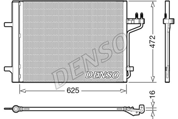 Denso Συμπυκνωτής, σύστ. Κλιματισμού - DCN10047