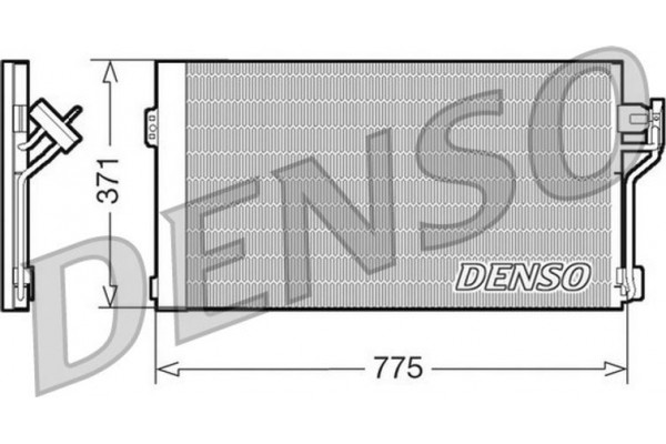 Denso Συμπυκνωτής, σύστ. Κλιματισμού - DCN17050