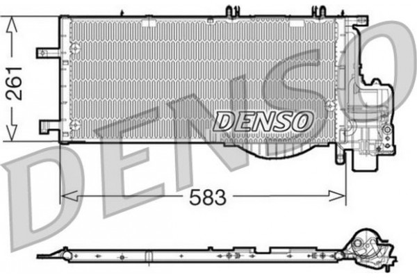 Denso Συμπυκνωτής, σύστ. Κλιματισμού - DCN20022