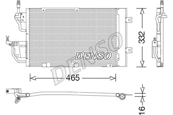 Denso Συμπυκνωτής, σύστ. Κλιματισμού - DCN20037