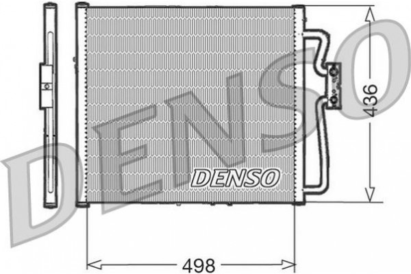 Denso Συμπυκνωτής, σύστ. Κλιματισμού - DCN23009