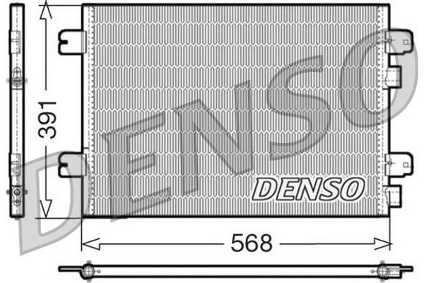 Denso Συμπυκνωτής, σύστ. Κλιματισμού - DCN23011