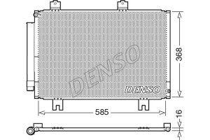 Denso Συμπυκνωτής, σύστ. Κλιματισμού - DCN40020