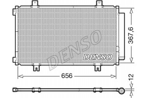 Denso Συμπυκνωτής, σύστ. Κλιματισμού - DCN47009
