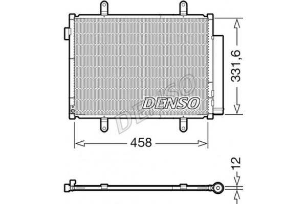 Denso Συμπυκνωτής, σύστ. Κλιματισμού - DCN47011
