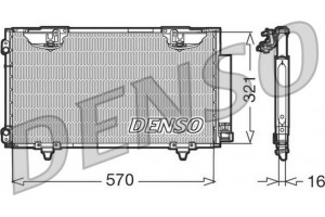 Denso Συμπυκνωτής, σύστ. Κλιματισμού - DCN50010