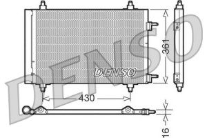 Denso Συμπυκνωτής, σύστ. Κλιματισμού - DCN07019