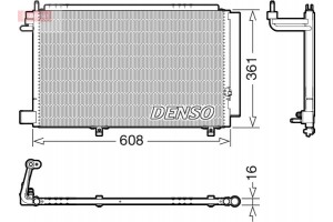 Denso Συμπυκνωτής, σύστ. Κλιματισμού - DCN10041