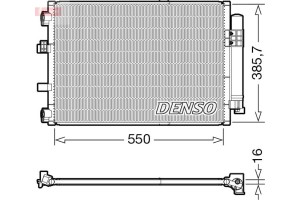 Denso Συμπυκνωτής, σύστ. Κλιματισμού - DCN10043