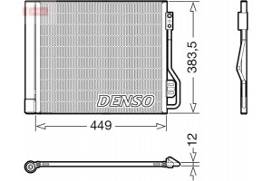 Denso Συμπυκνωτής, σύστ. Κλιματισμού - DCN16002