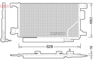 Denso Συμπυκνωτής, σύστ. Κλιματισμού - DCN17023