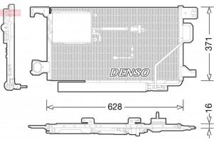 Denso Συμπυκνωτής, σύστ. Κλιματισμού - DCN17024