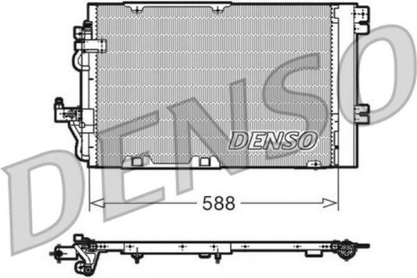 Denso Συμπυκνωτής, σύστ. Κλιματισμού - DCN20011 Denso Συμπυκνωτής, σύστ. Κλιματισμού - DCN20011