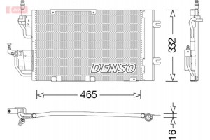 Denso Συμπυκνωτής, σύστ. Κλιματισμού - DCN20037